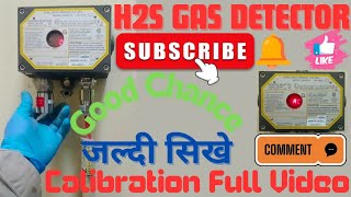 H2S Gas Detector CalibrationFunction TestH2S Gas Detector Calibration Kaise Krenwork viralvideo [upl. by Imeaj]