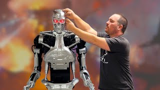 Building a REAL T800 Terminator from a Humanoid Robot [upl. by Eilyak]