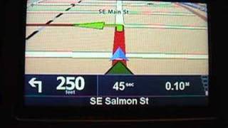 TomTom 910 Text To Speech Demo [upl. by Janela126]