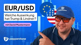 EURUSD  Welche Auswirkung hat Trump und Lindner [upl. by Assed]