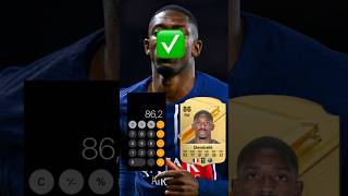 Dembele fifa 24 Rating [upl. by Chaiken]