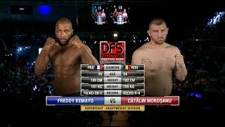 Catalin Morosanu vs Freddy Kemayo  Dynamite Fighting Show [upl. by Giselle626]