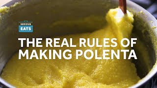 How to Make Perfect Polenta  Serious Eats [upl. by Dwain]