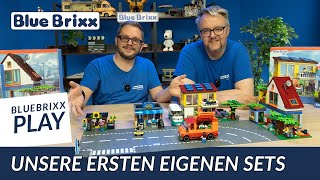 Bluebrixx Play Es ist eine Premiere  Die Ersten Eigenen Sets Enthüllt [upl. by Borszcz]