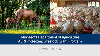 AGRI Protecting Livestock Grant Program Informational Webinar [upl. by Ambrosio]