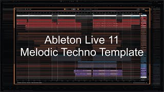 Melodic Techno Ableton Live Template  Nuit [upl. by Willett]