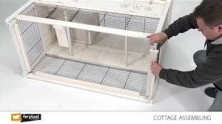 Rabbit cage assembling [upl. by Irodim]