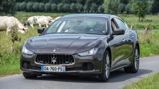 REVIEW  Maserati Ghibli 30 V6 Diesel  NL ENG Subtitles [upl. by Minerva]