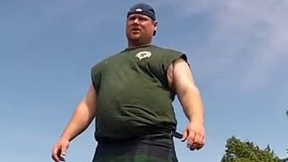 Highland Games Musclechub in a Kilt  Real Thick TV [upl. by Fredi]