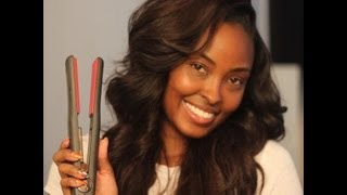 Gorgeous curls using my KQC XHeat Ceramic Iron [upl. by Nylzzaj720]