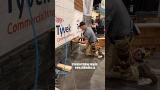 Tando Stone install demonstration using Siding Tips siding adapter  Dewalt 20v Roofing nailer [upl. by Lempres]