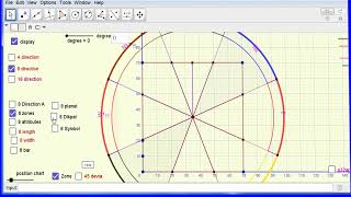 Vastu Grid with Geogebra7 Eight Directions etc 2024 by Dr Shiv Prasad Verma [upl. by Hultin]