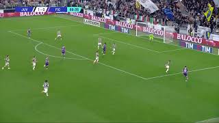 Highlights Juventus vs Fiorentina 10 Gatti [upl. by Suirauqed809]