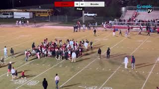 Brooks  Clinch  Varsity Football  101124 [upl. by Heymann]