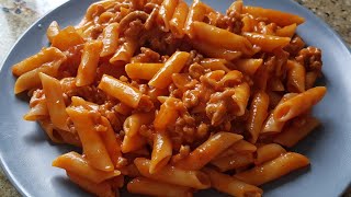 RECETA MACARRONES CON TOMATE RIQUÌSIMOS Y JUGOSÌSIMOS [upl. by Ahcmis]