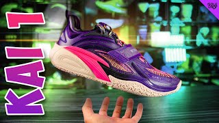 Kyries NEW SHOE Anta KAI 1 Detailed Look amp Review [upl. by Gus]