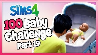 The Sims 4 100 Baby Challenge with Toddlers  Part 19  OUR BABY HATCHED [upl. by Oynotna]