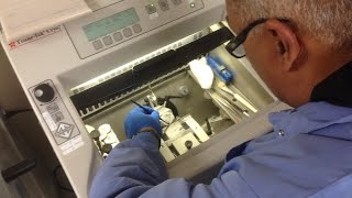 How Pathologists do Frozen Sections  Realtime Experience at USAFA [upl. by Leinahtam]