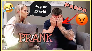 Forteller PAPPA at JEG ER GRAVID PRANK [upl. by Maxi]