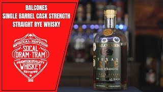 Balcones Texas Rye Cask Strength Single Barrel Straight Rye Whisky Store Pick [upl. by Doralin780]