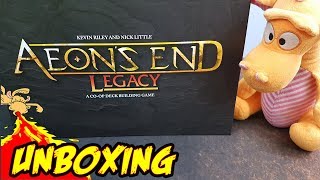 Aeons End Legacy  Unboxing [upl. by Aleira744]