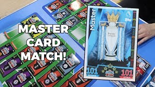 PLAYING THE MATCH ATTAX MASTER Match Attax 201819 [upl. by Oehsen]