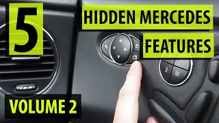 5 Hidden Mercedes functions tricks amp features  Vol 2 [upl. by Boynton]