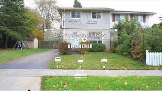 87 Westwood Cresc Kitchener [upl. by Atlanta]