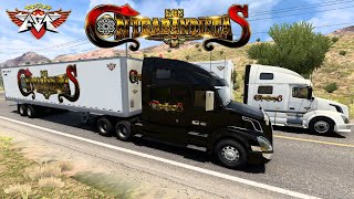 LOS CONTRABANDISTAS DE SAN LUIS TRAILERS VOLVO ATS [upl. by Filahk]