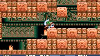 Lets Play QuackShot Starring Donald Duck Part 1 Mexican Temple Ruins [upl. by Eeltrebor]