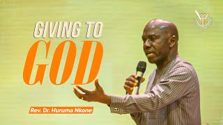 Giving to God  Rev Dr Huruma Nkone  Sunday 7 April 2024 [upl. by Will]