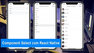 Select com React Native [upl. by Igenia]