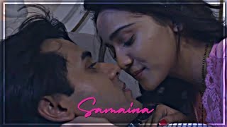 SAMAINA VMSAMEER AND NAINA VM💗 yehundinonkibaathai samaina ashdeep yudkbh [upl. by Erodavlas]