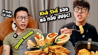 quotPhá tanquot căn bếp nấu món CHICKEN ROULADE  Gà cuộn rau củ  MÓN ĂN BÍ ẨN SERIES [upl. by Zerelda]