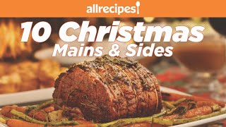 10 Easy Christmas Dinner and Side Dish Recipes  Allrecipes [upl. by Ennaeiluj]