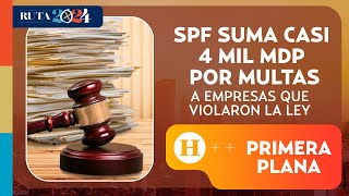 SPF sanciona a empresas que violaron la ley en materia de arrendamientos  Primera Plana [upl. by Maurreen]