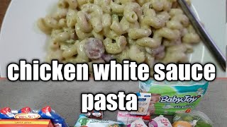 chicken white sauce pasta recipe [upl. by Chesna]