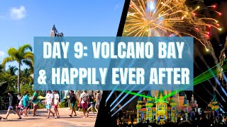 ORLANDO DAY 9  Volcano Bay and Happily Ever After  October 2023 [upl. by Cychosz870]