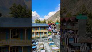 ManangNepal🇳🇵 newsong music love song mountains travel nature beautiful lake live [upl. by Wsan294]