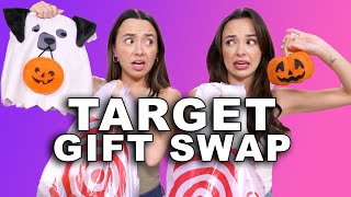 Target Gift Swap Challenge Fall Shopping Merrell Twins [upl. by Edecrem721]