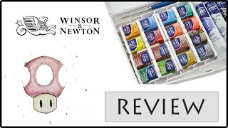 WINSOR amp NEWTON COTMAN WATERCOLOUR SET REVIEW [upl. by Mota]