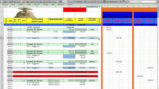 EXCEL CONTABILITA 2 PRIMA NOTA RICAVI [upl. by Varney]