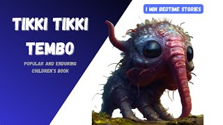 Tikki Tikki Tembo  Touching children’s book Stories [upl. by Kerstin]