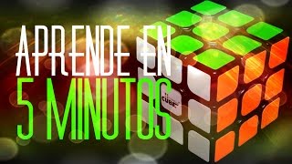 Aprende en 5 minutos a resolver el Cubo de Rubik 3x3  Metodo Basico  Fernando Malvaez [upl. by Timi919]