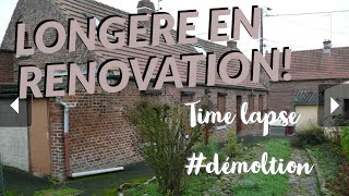 TIME LAPSE  RENOVATION DUNE LONGERE [upl. by Eiraminot]