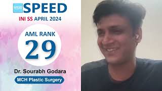 INISS April 2024 MCH Plastic Surgery Dr Sourabh Godara 29th Rank AML iniss [upl. by Hcra]