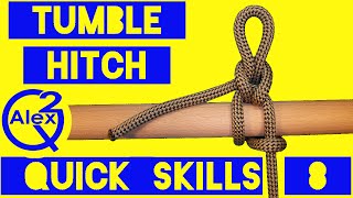 Quick Skills 8 How to tie the Tumble Hitch [upl. by Ahsimik368]