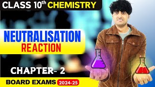 Neutralisation reaction  acids bases and salts  class 10 chemistry 202425 ncert book [upl. by Shama785]