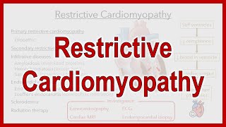 Restrictive Cardiomyopathy RCM [upl. by Hanikahs79]