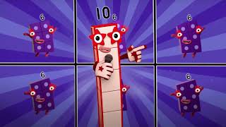 Numberblocks Ten’s Top Ten Friulian [upl. by Gwendolyn]